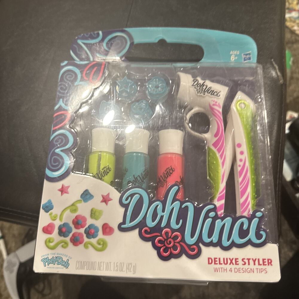 Play-Doh DohVinci Deluxe Styler Retired Set